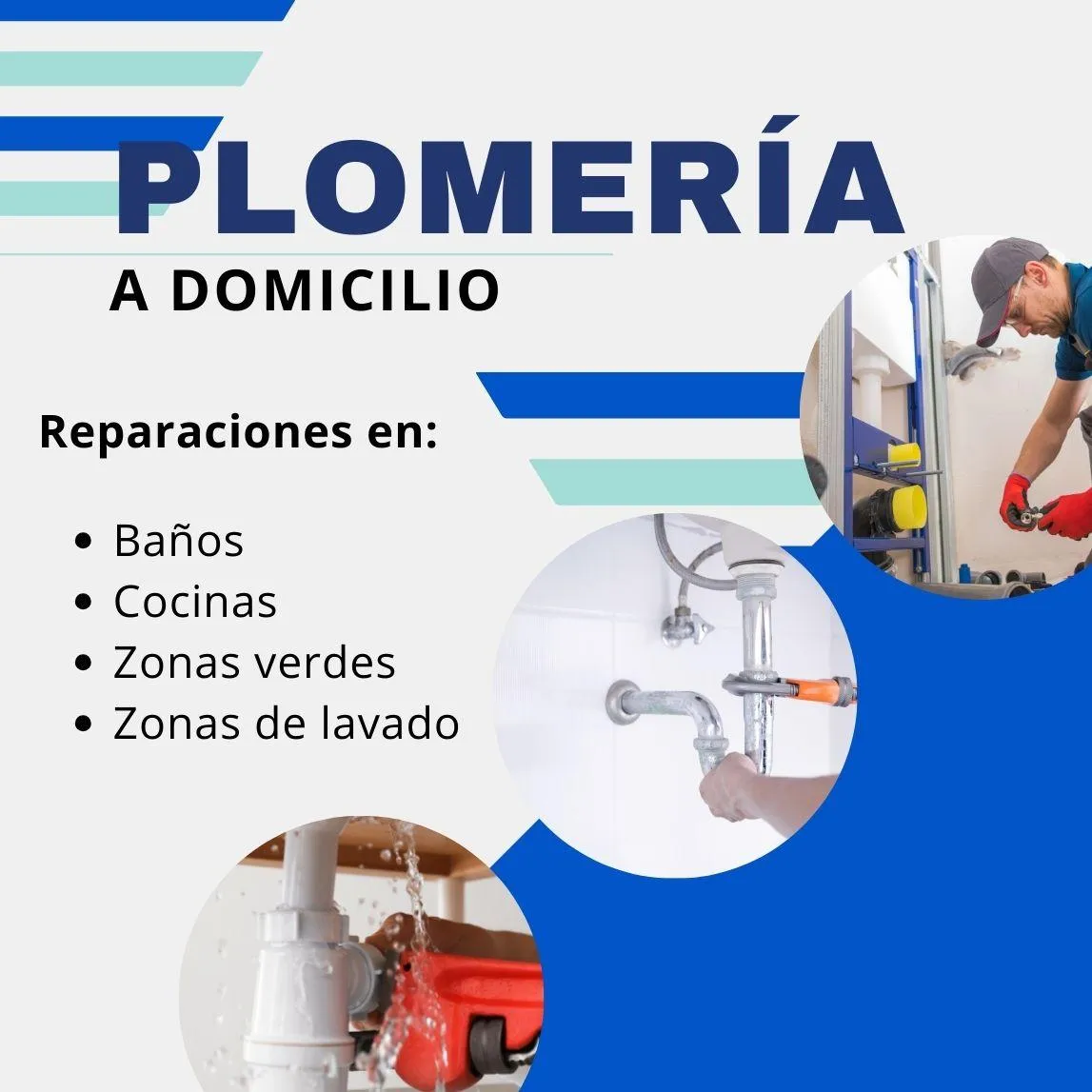 Plomeros y Desazolve a Domicilio