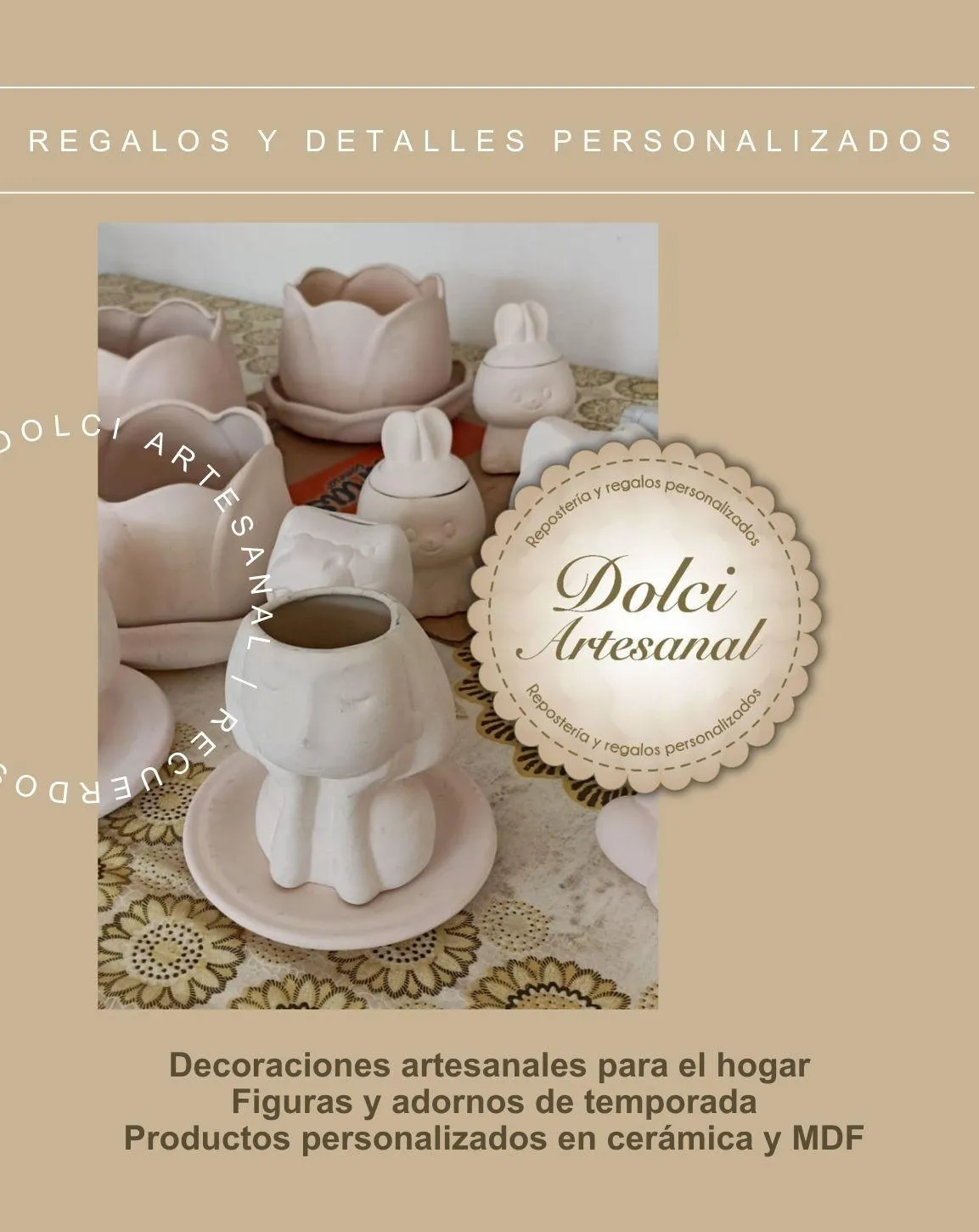 Dolci Artesanal | Detalles personalizados