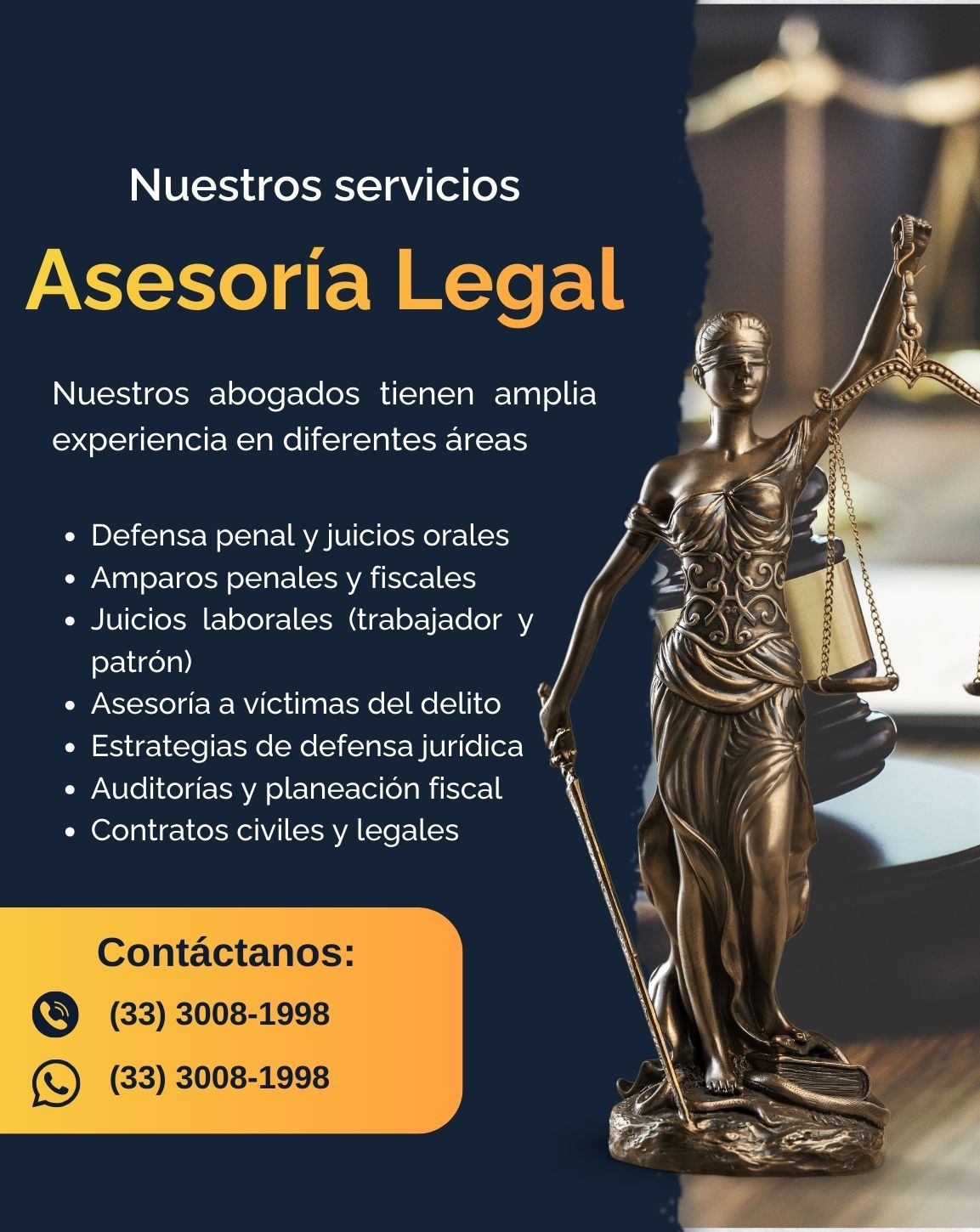 Servicios Jurídicos Especializados en 7 Materias del Derecho